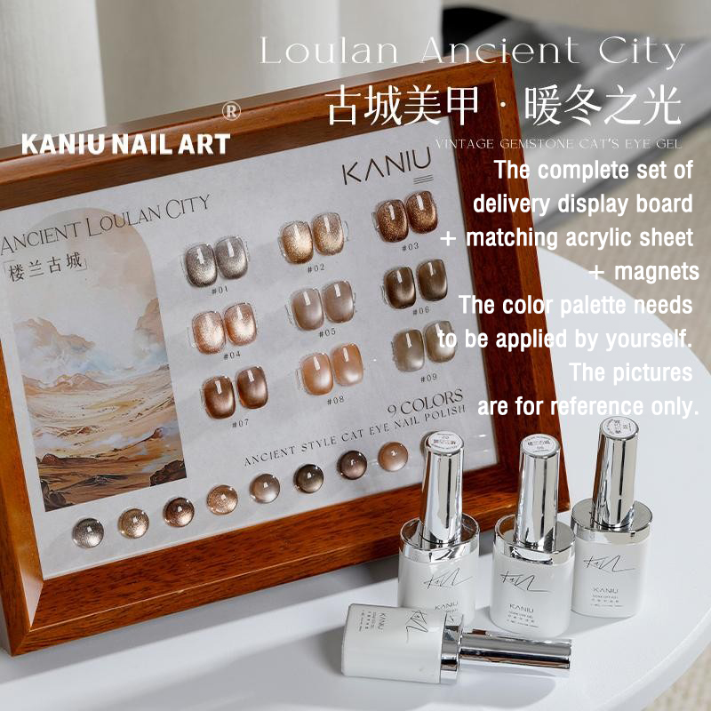 9 Colors Loulan Ancient City M - Nail Art Vintage incelemesi ve fiyatı