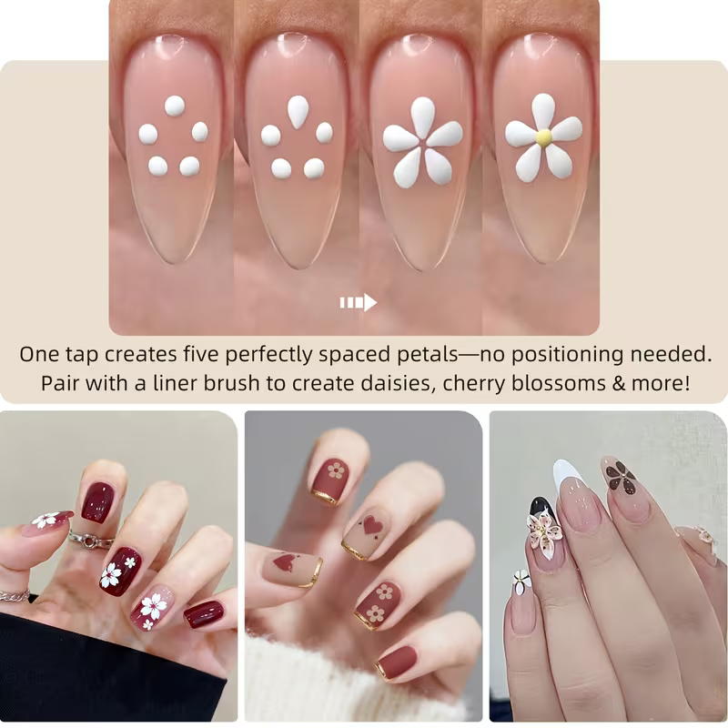 Nail art dotter acrylic stick  - Nail Art One Stroke incelemesi ve fiyatı