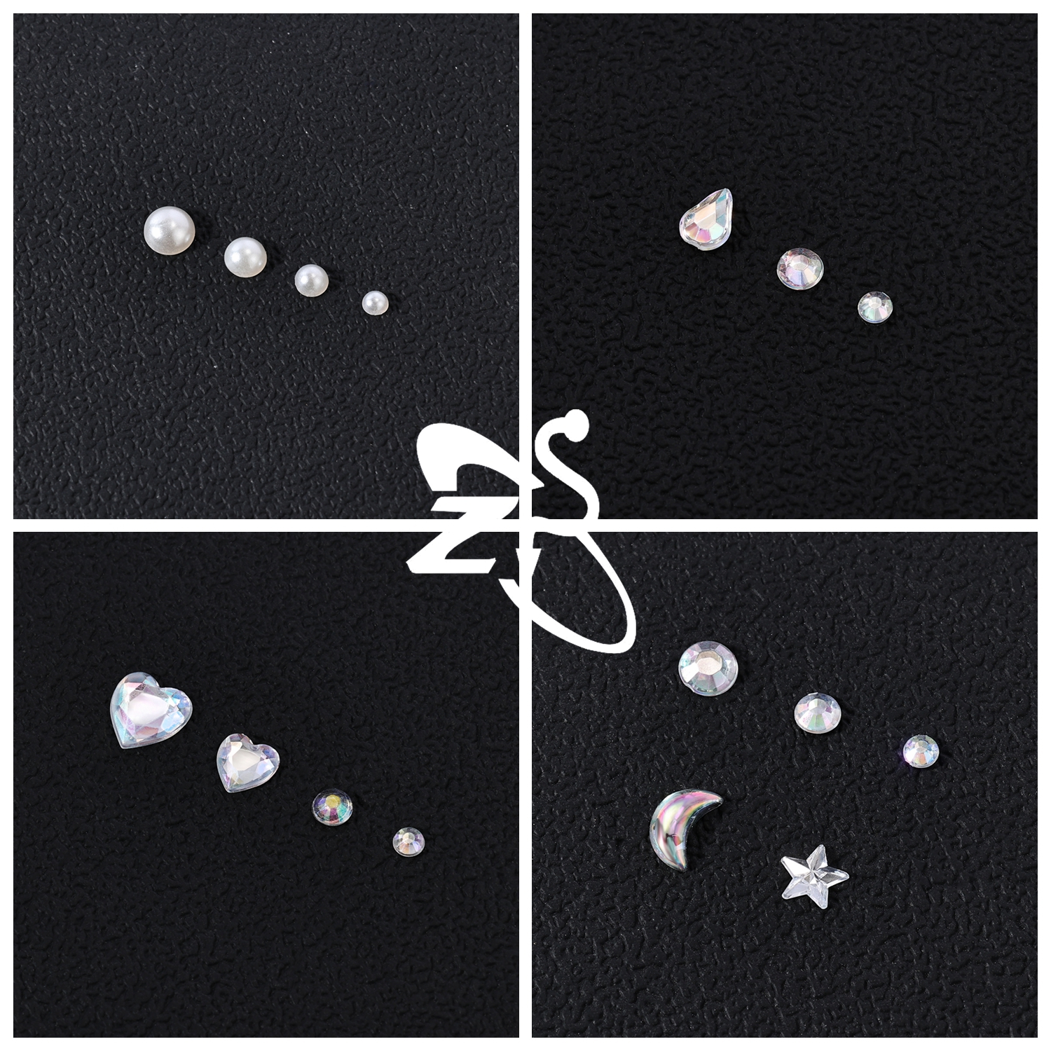 ZS 1 Set 3D Colorful Rhineston - Rhinestone Nail Gem incelemesi ve fiyatı