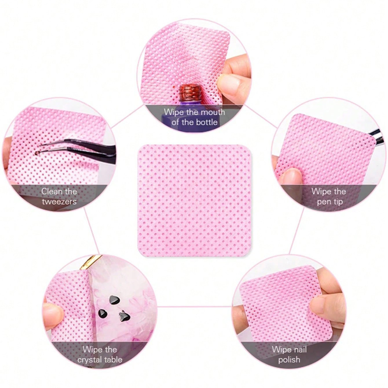 Lint Free Wipes Cleaning Tool  - Nail Art Gel incelemesi ve fiyatı