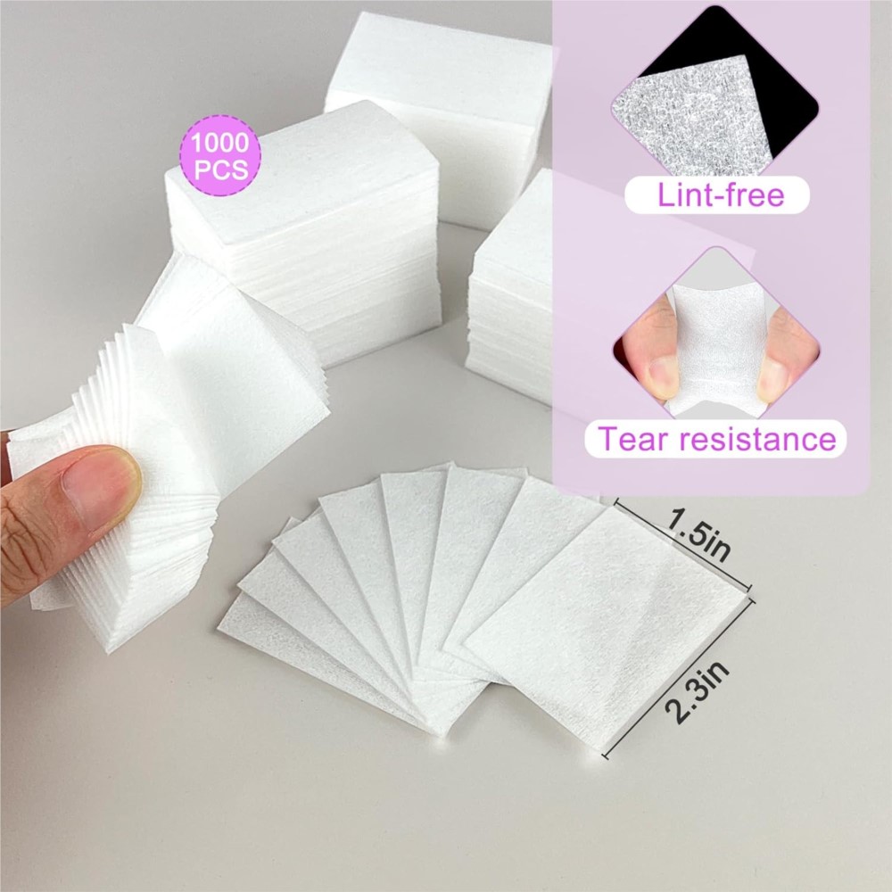 1000Pcs Lint Free Nail Wipes G - Nail Art Gel incelemesi ve fiyatı