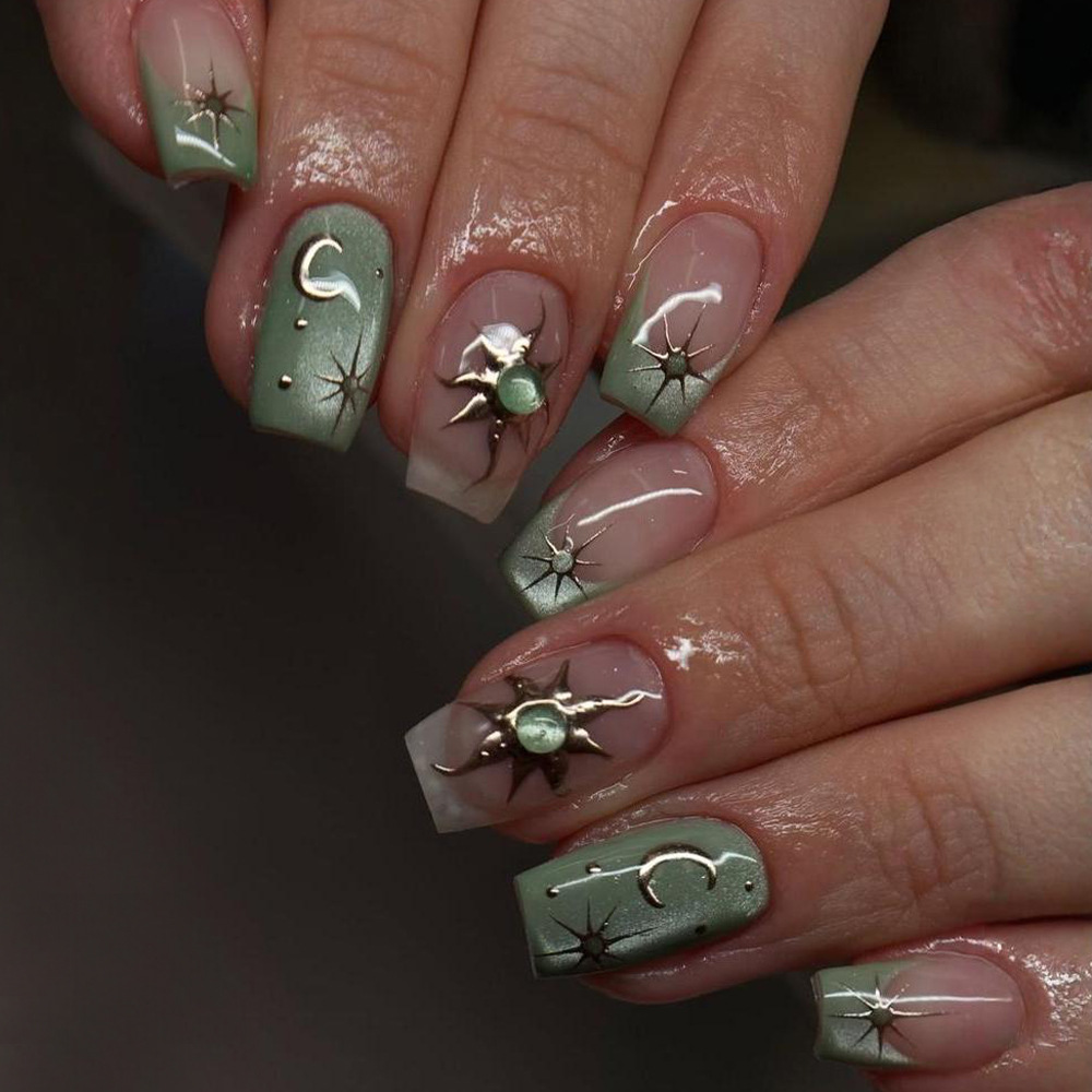 24pcs Finished Fake Nails Fren - Nail Art Red incelemesi ve fiyatı