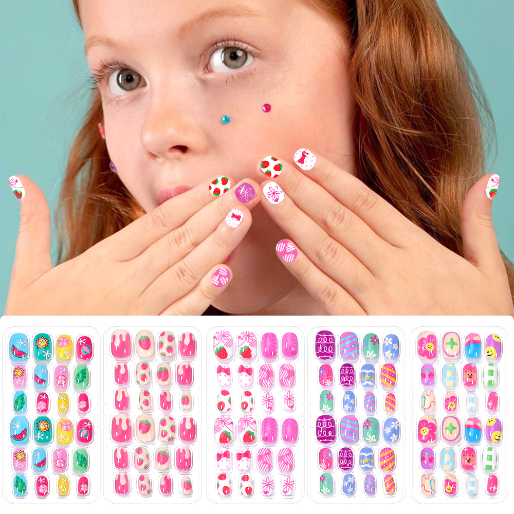 120Pcs Candy Child Nail Tips F - Nail Art Xl incelemesi ve fiyatı
