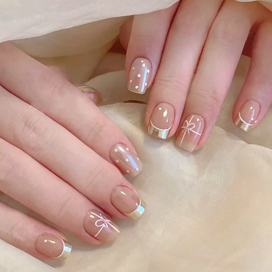Short Square fake nails for wo - Nail Art Red incelemesi ve fiyatı
