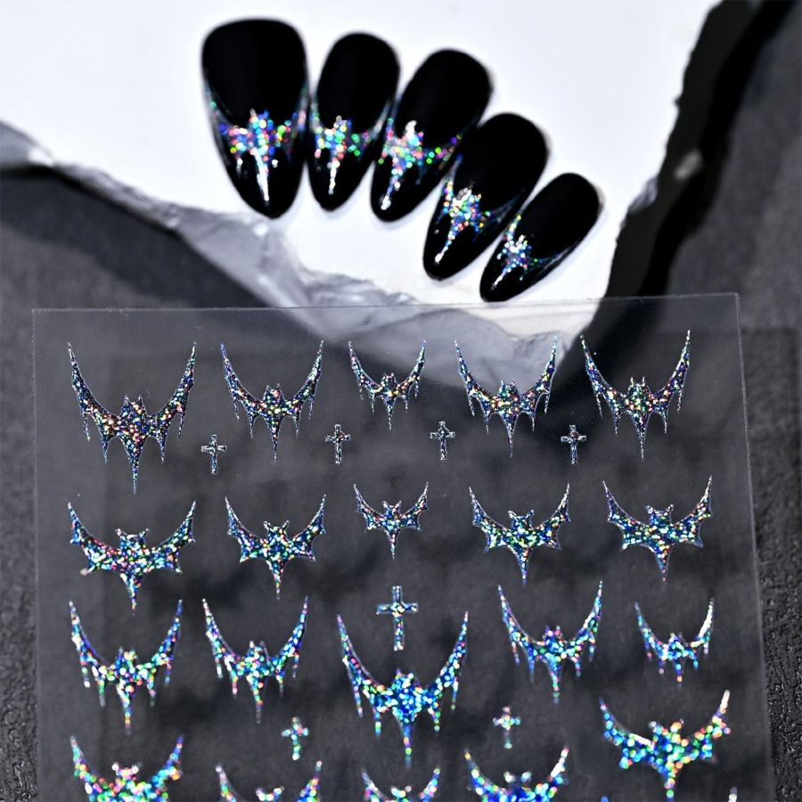 3 Sheets Halloween Nail Sticke - Nail Art Red incelemesi ve fiyatı