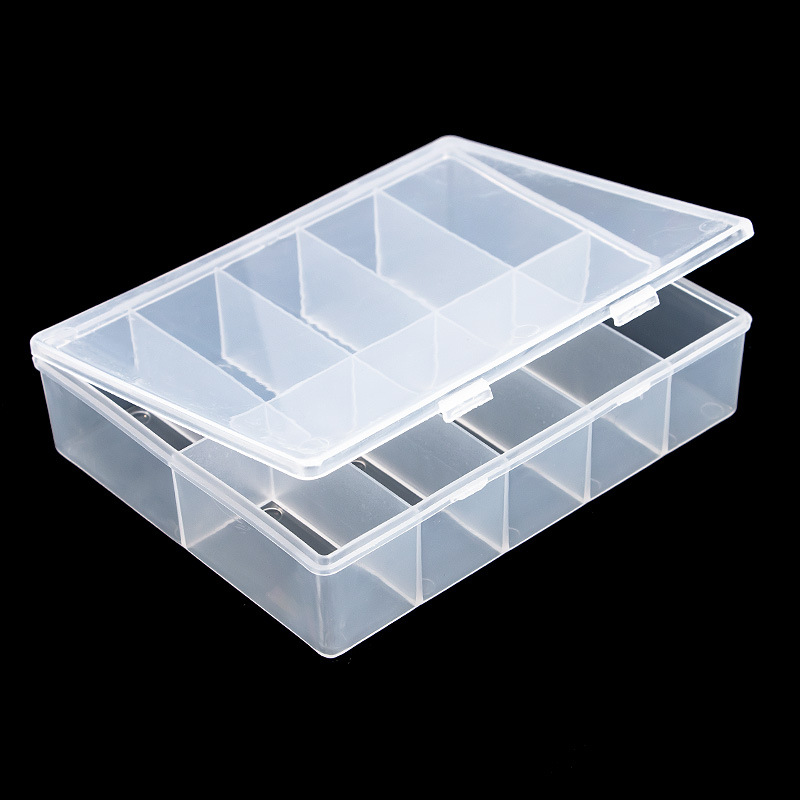 10 Grids Empty Clear Storage B - Rhinestone Nail Gem incelemesi ve fiyatı