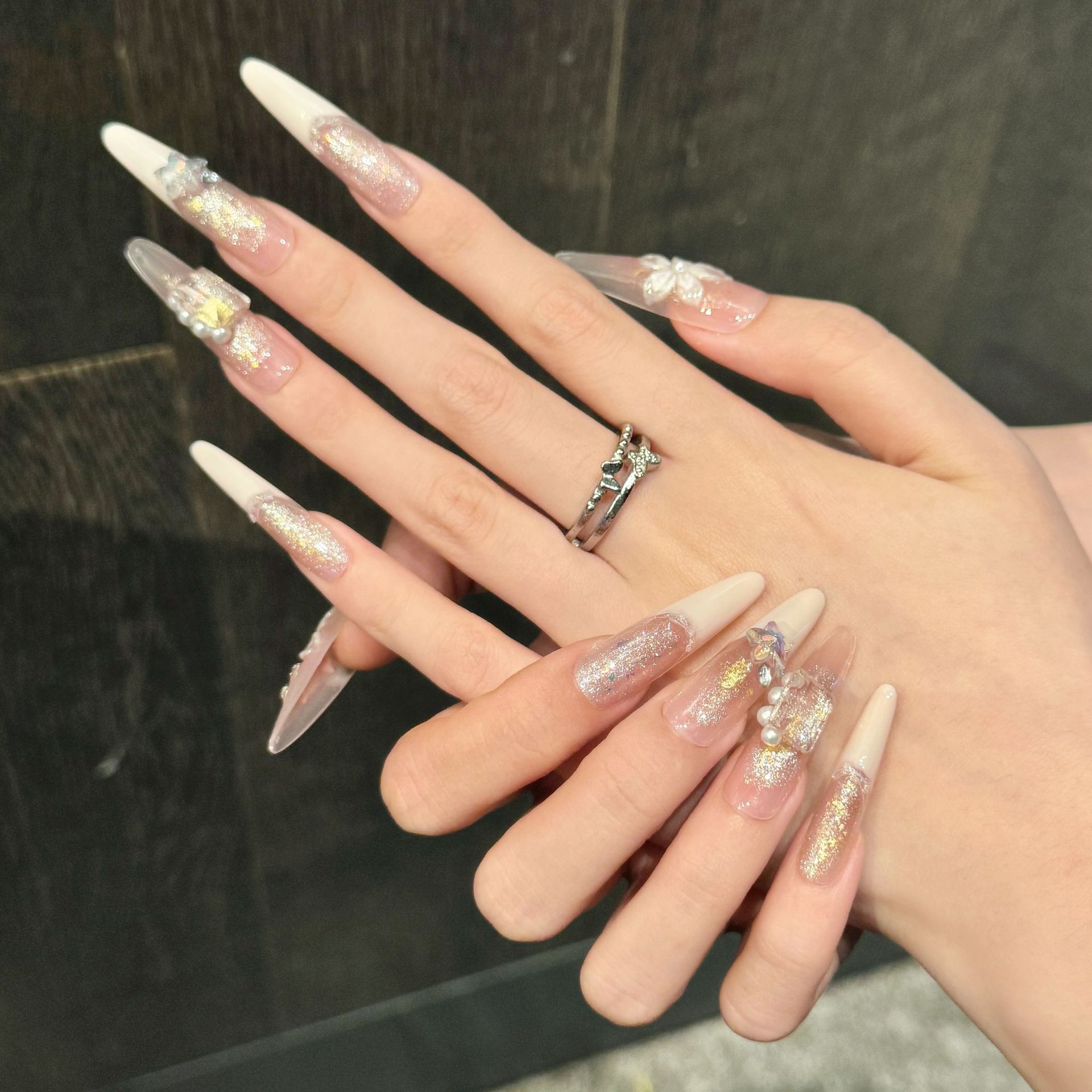 10pcs Pure Hand Pressed Stilet - Nail Art Emerald incelemesi ve fiyatı