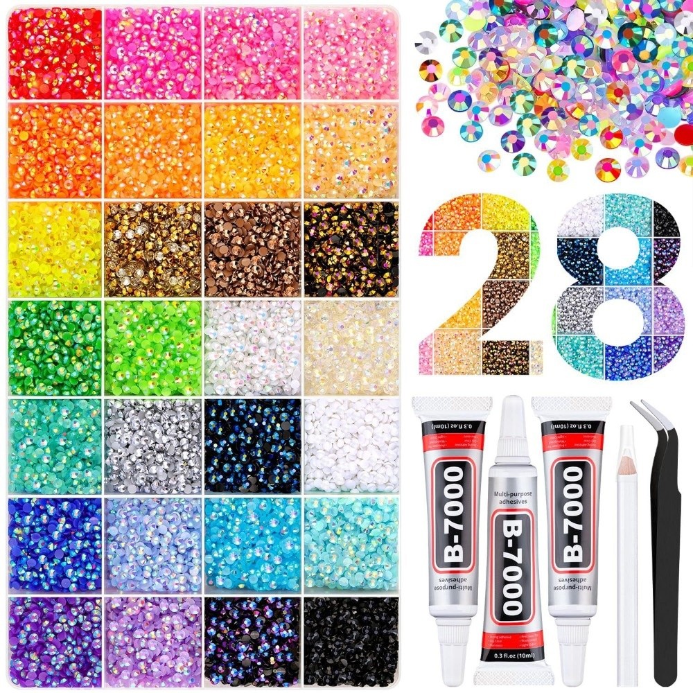 Hot Multicolor Resin Rhineston - Rhinestone Nail Gem incelemesi ve fiyatı
