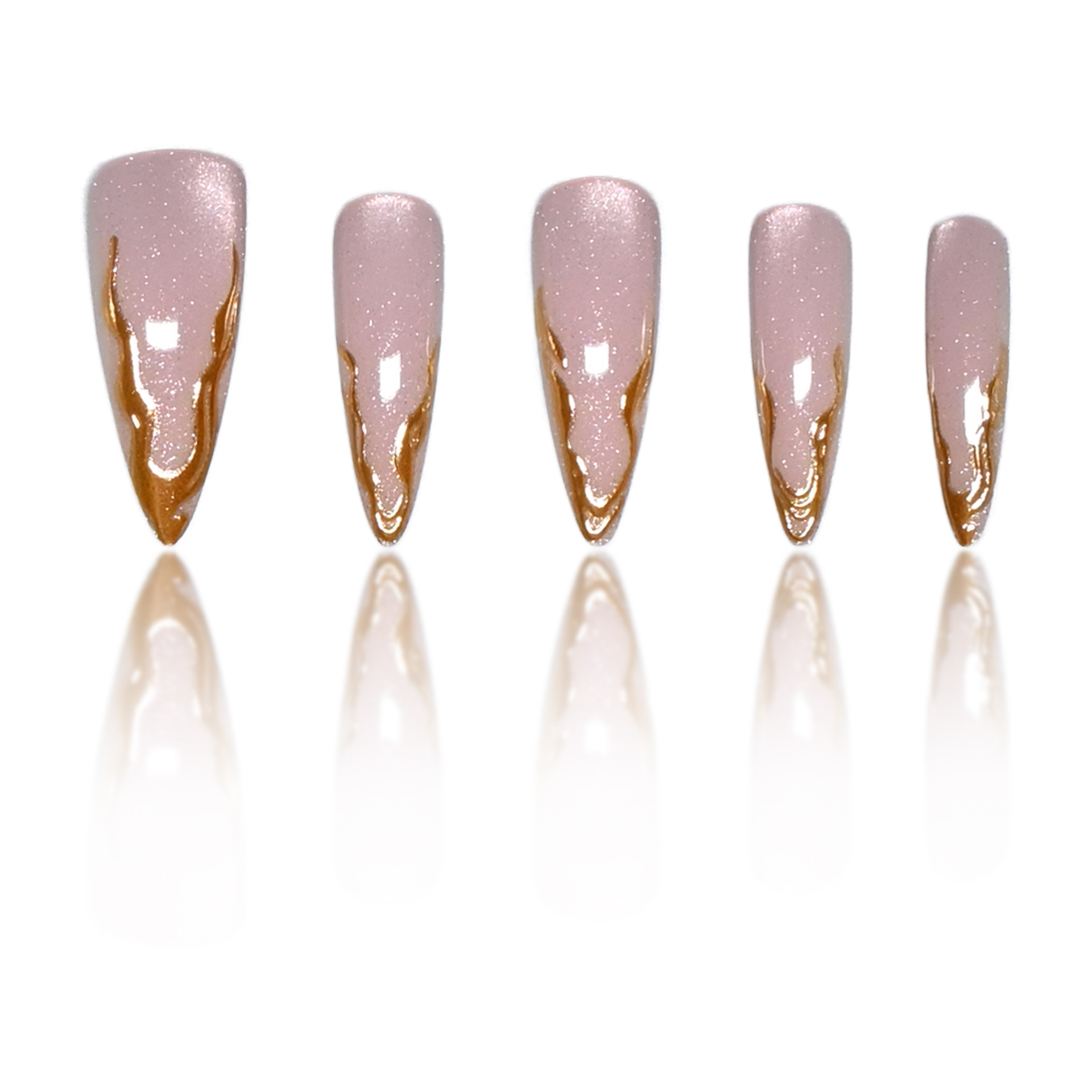 Cat Eye Almond Press on Nails  - Nail Art Cat Eye Simple incelemesi ve fiyatı