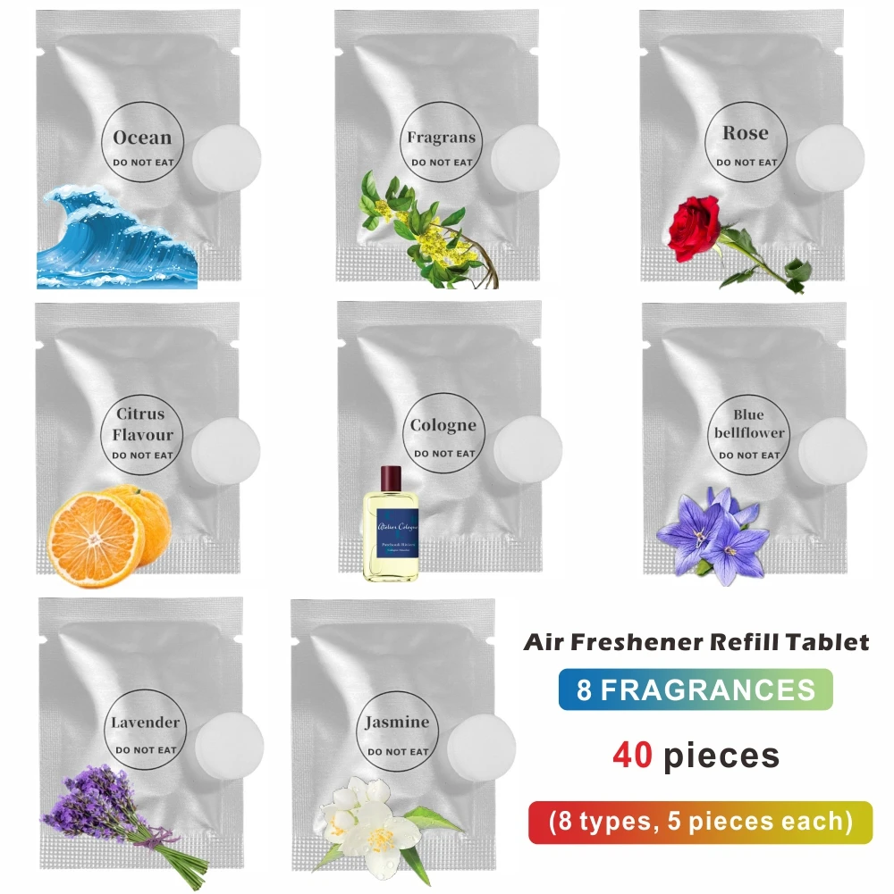 40-Pack Air Freshener Tablets, - Nail Drill Machine incelemesi ve fiyatı