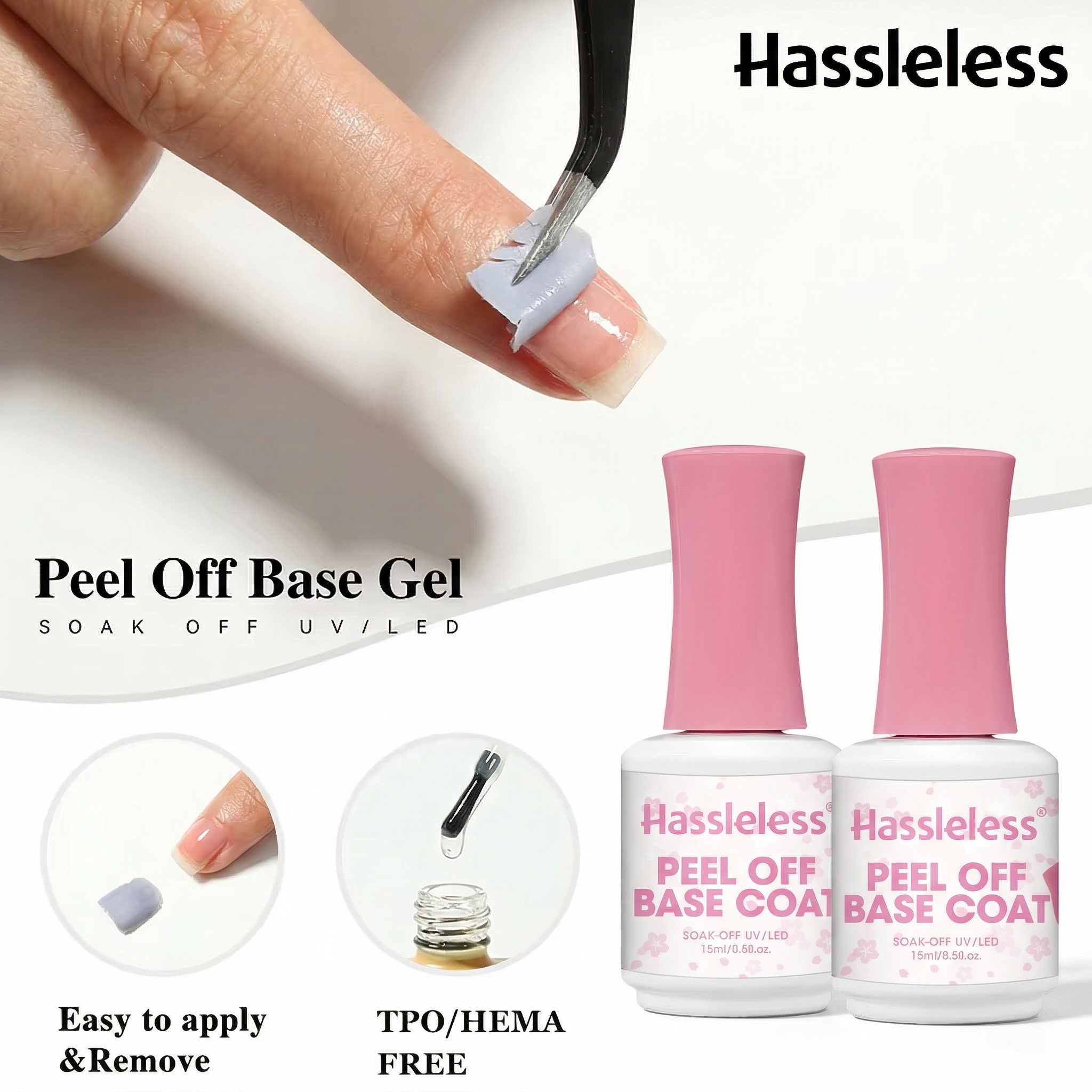 Hassleless Peel-Off Base Coat  - Peel Off Base Coat incelemesi ve fiyatı